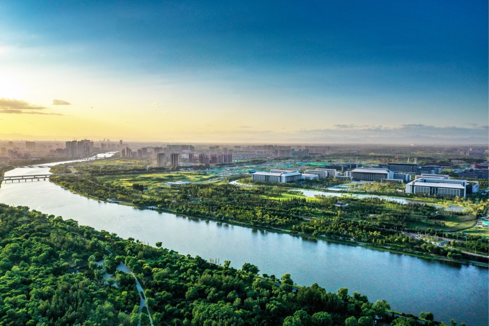 The Grand Canal in Tongzhou District